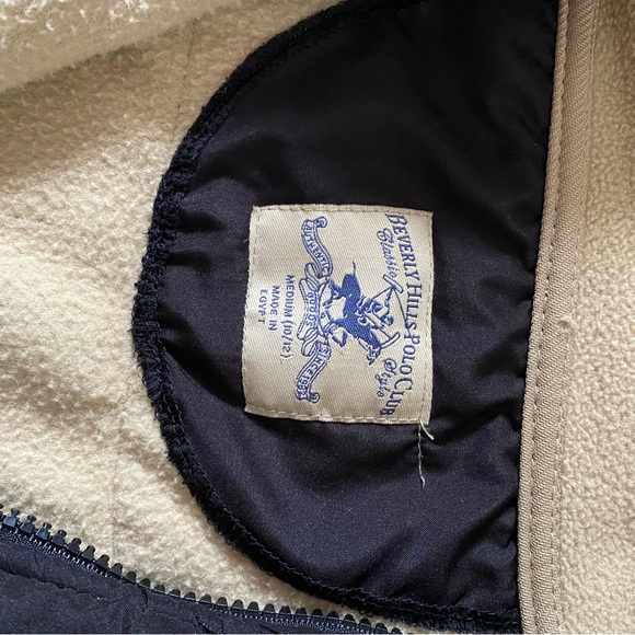 Brown & Black Polo Fleece Jacket - Picture 6 of 6